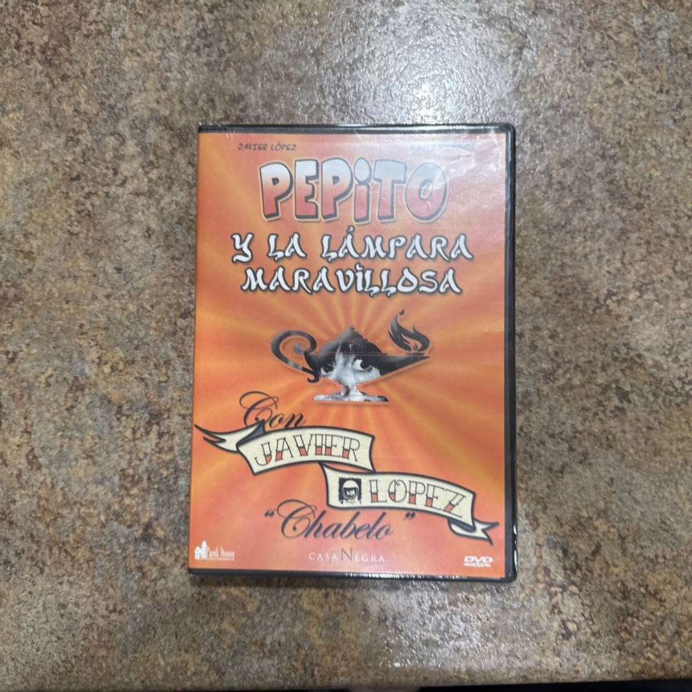 Chabelo y Pepito: Y La Lampara Marvillosa (DVD, 2006) - Brand New/Sealed